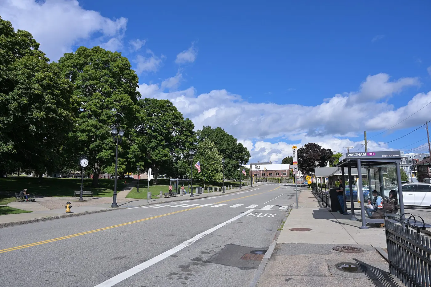 Waltham commuter rail station